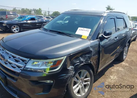 2018 Ford Explorer Xlt from USA, damaged, VIN 1FM5K8D86JGC67209